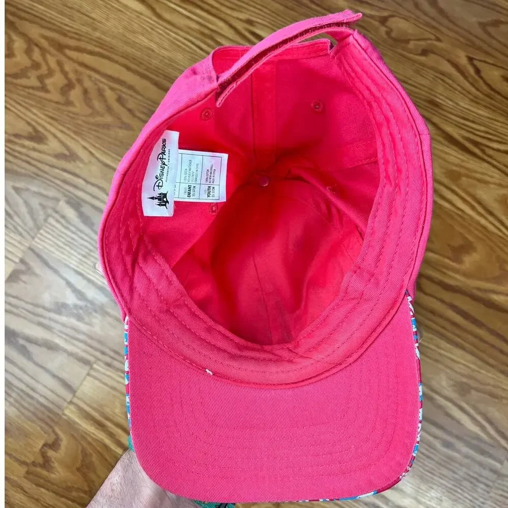 Disney Minnie Mouse Tribal Bill Youth Girls Pink Strapback Hat